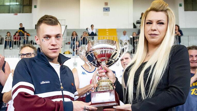 I figli Vittorio e Greta alla prima edizione del torneo