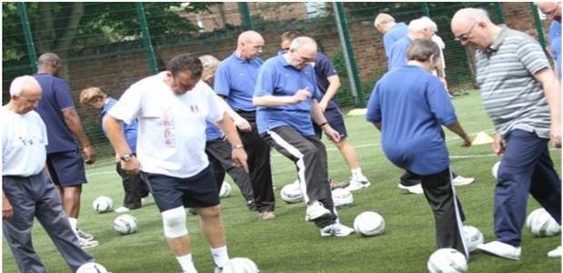 Un esempio di calcio  camminato, sport a misura di tutti