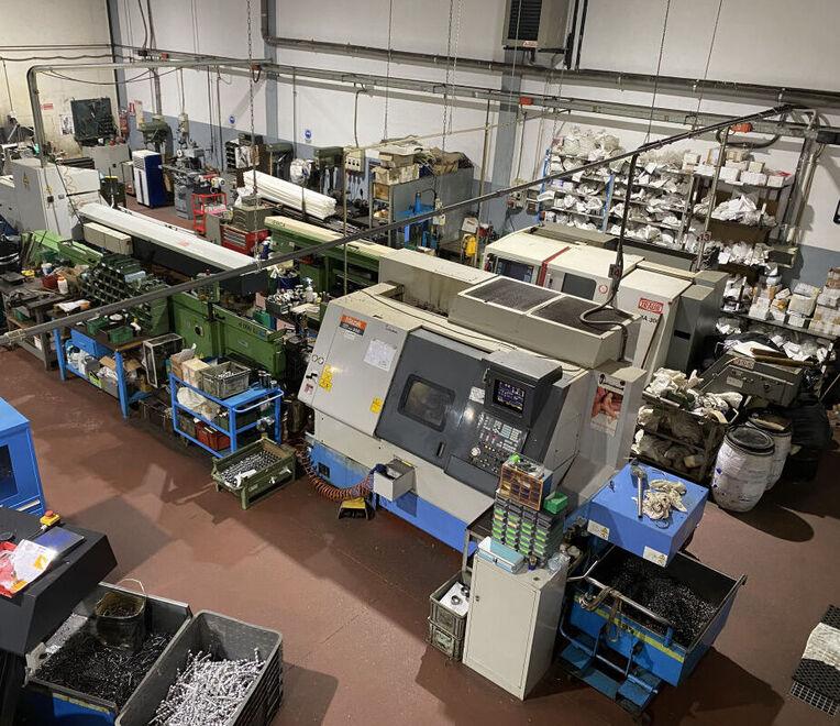 L’officina meccanica Emmepi (foto dal sito aziendale)