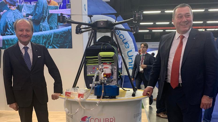 Medolla. Colibrì, il salvavita super-leggero In caso di malore arriva in drone