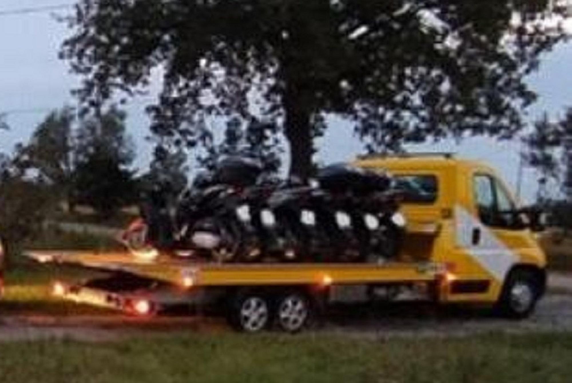 Alcuni degli Honda Sh sequestrati
