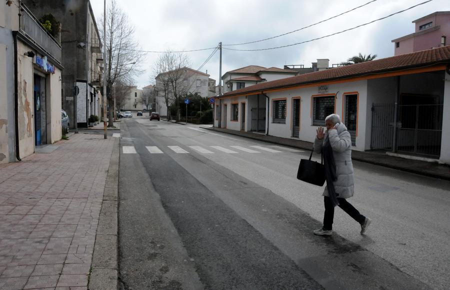 
	La zona di viale Umberto a Macomer dove avvenne l'incidente mortale

