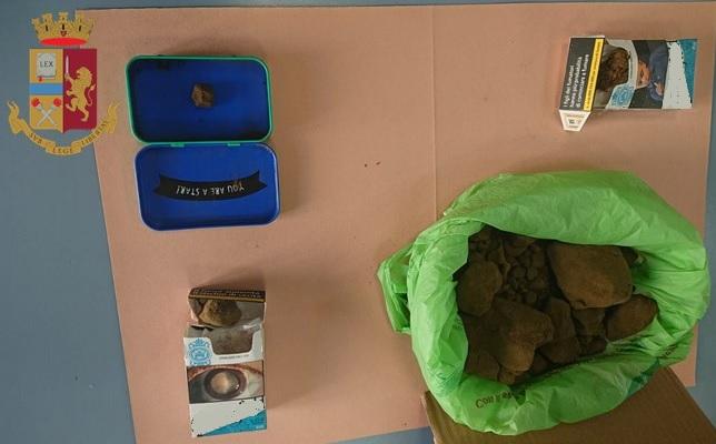 In casa due etti e mezzo di hascisc, arrestato un 44enne a Iglesias