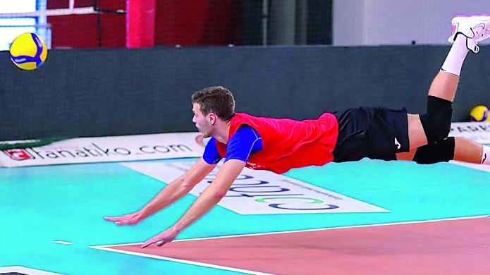 Tino Hanzic in azione 