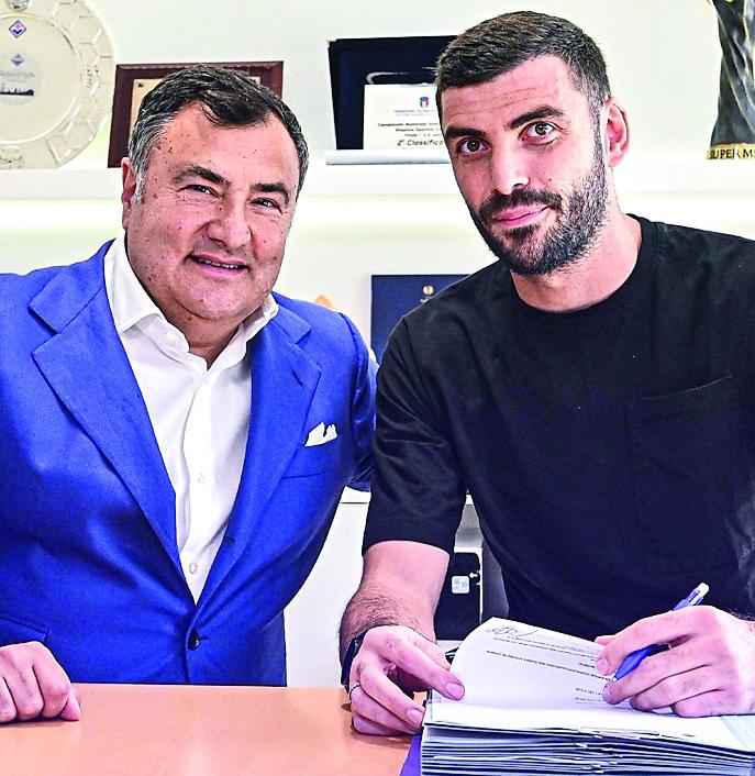 Terracciano, Fiorentina a vita 