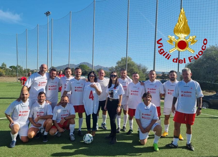 Calcio a 7 in memoria di Guido Cherchi: Olbia ricorda il vigile del fuoco prematuramente scomparso