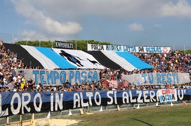 
	La coreografia della Curva Nord per Matteo Grilli, scomparso nel settembre del 2020

