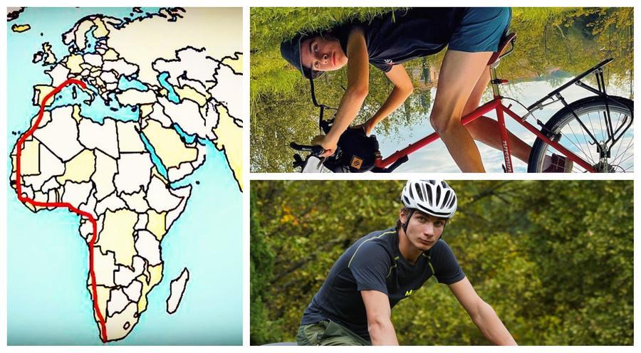 In bici da Piazzale Michelangelo a Città del Capo, Dario e Oliver attraversano l’Africa per il clima