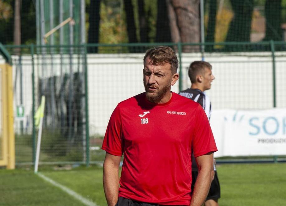 Simone Venturi allenatore del Real Forte Querceta