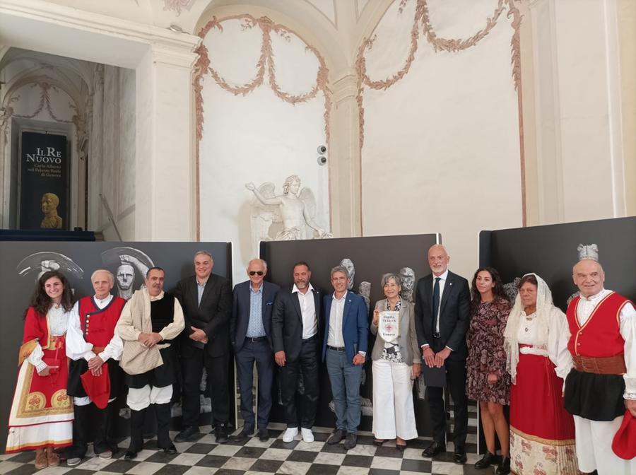 I Giganti in tour con gli emigrati «La famiglia dei sardi si allarga