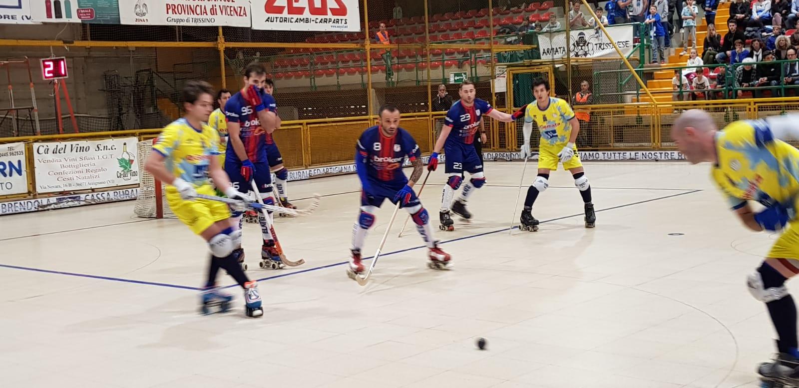 Scandiano sconfitto. Il derby emiliano va ai gialloblù