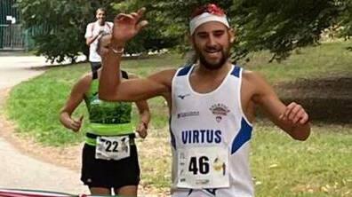Francesco Giannecchini. 31 anni, lucchese, nuovo campione italiano della 100 chilometri e portacolori dell’Atletica Virtus Lucca