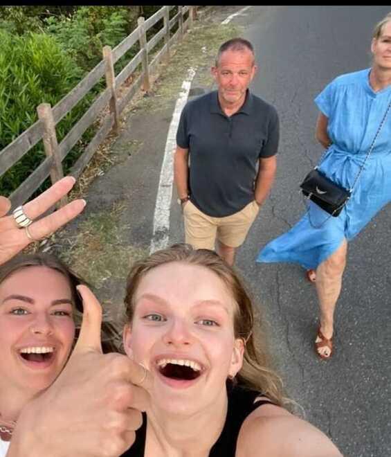 La modella olandese stregata da Corsanico: «Da anni vi trascorro le vacanze con la famiglia» 