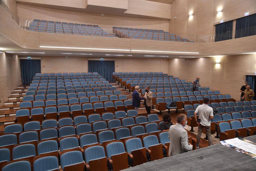 L'interno del Teatro Garau