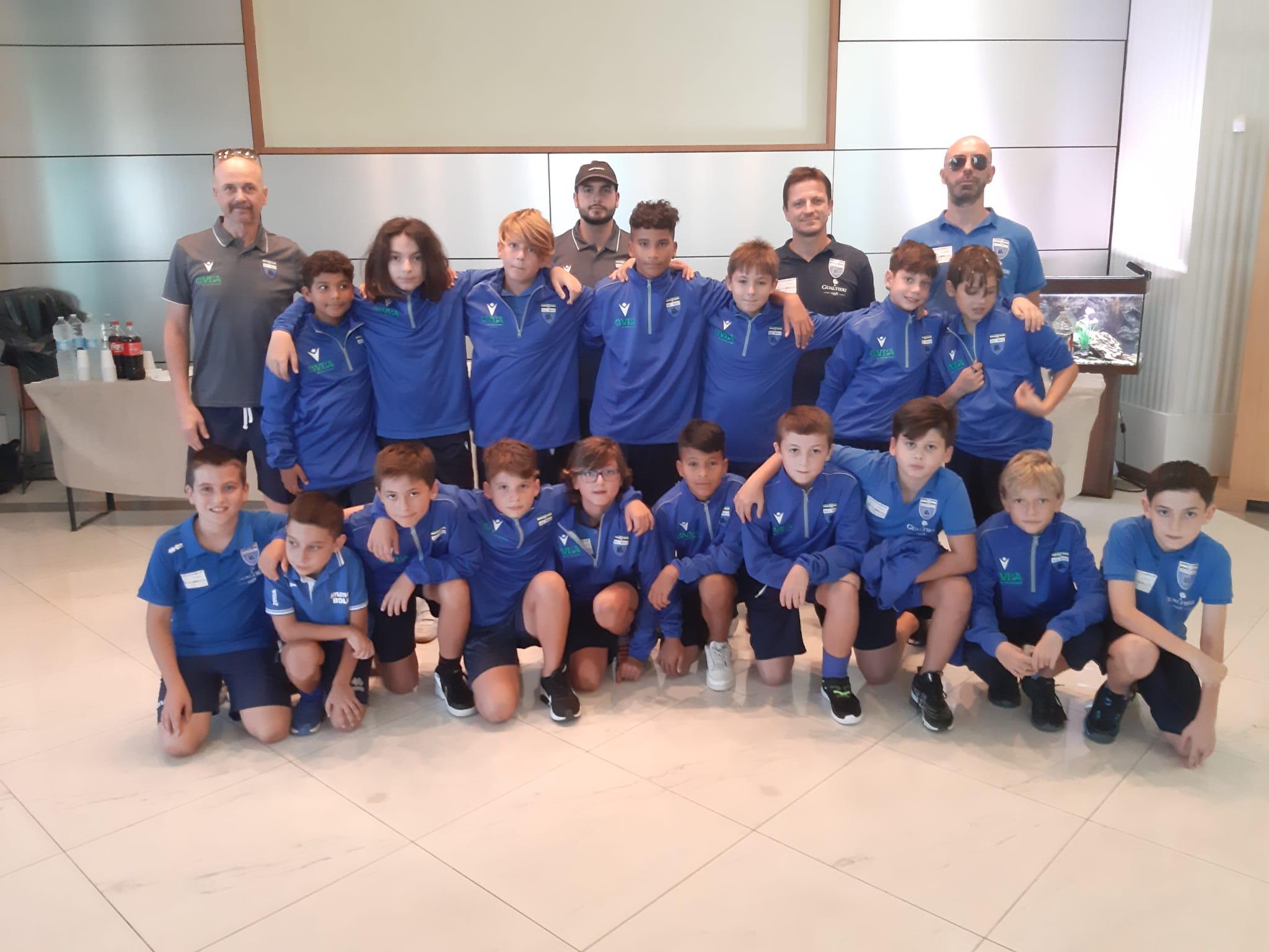 Ecco dove il Rolo costruisce il futuro. I bimbi del vivaio in visita allo sponsor Vipa