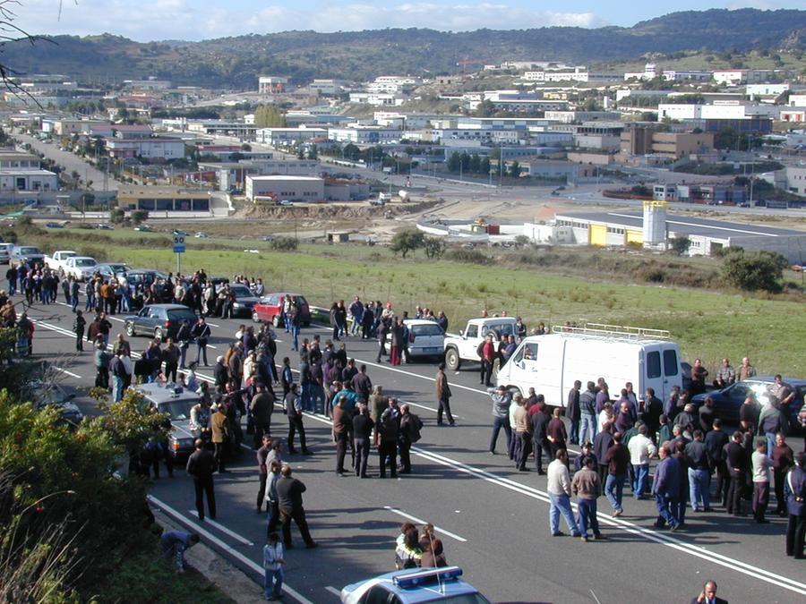 
	Manifestazione di pastori, immagine di repertorio

