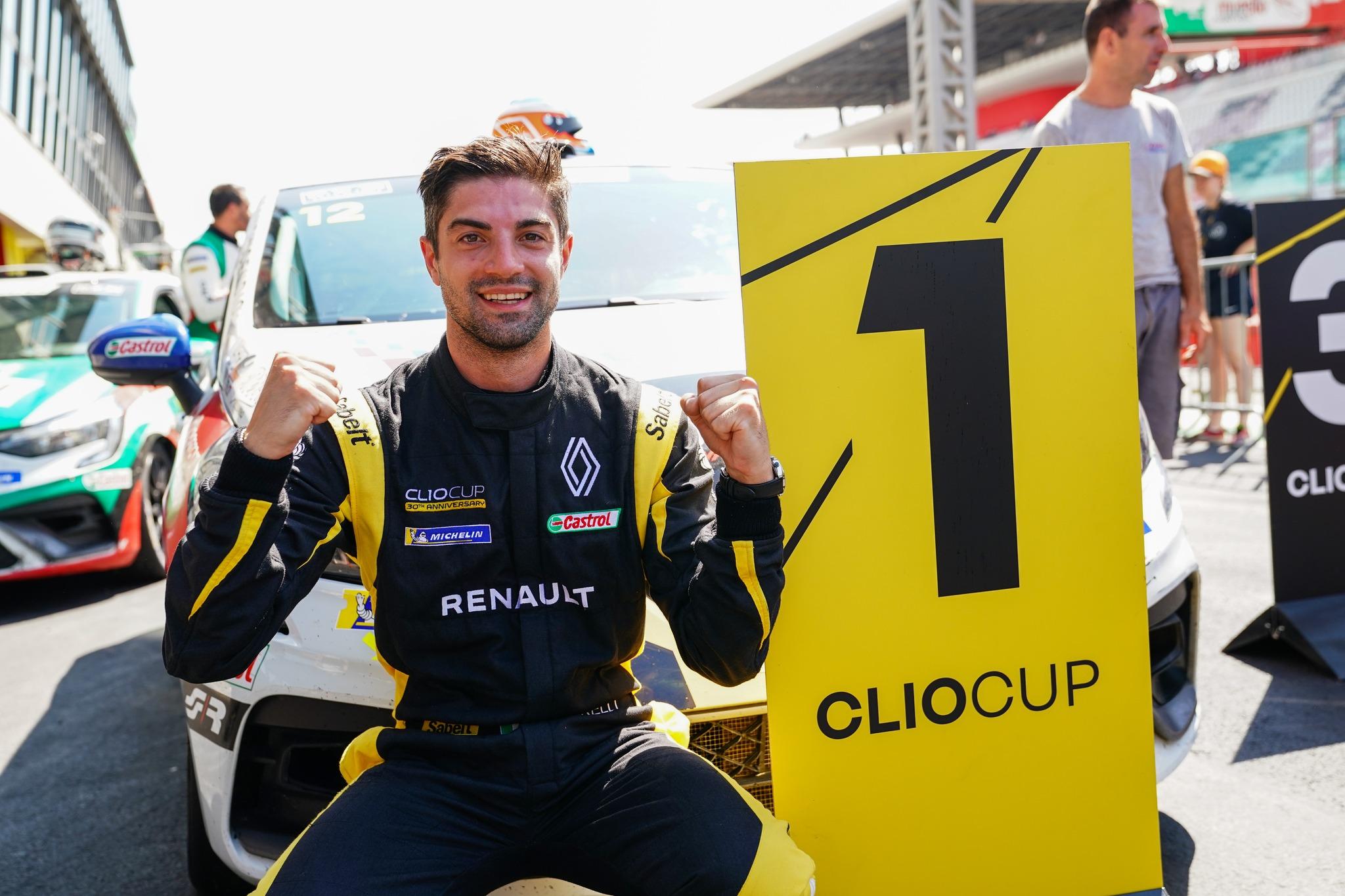 Gabriele Torelli a un passo dal titolo italiano Clio Cup