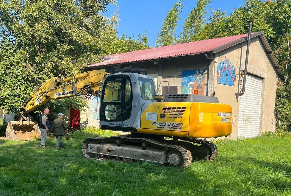 Modena Casa scout al parco XXII aprile, avviata la demolizione 