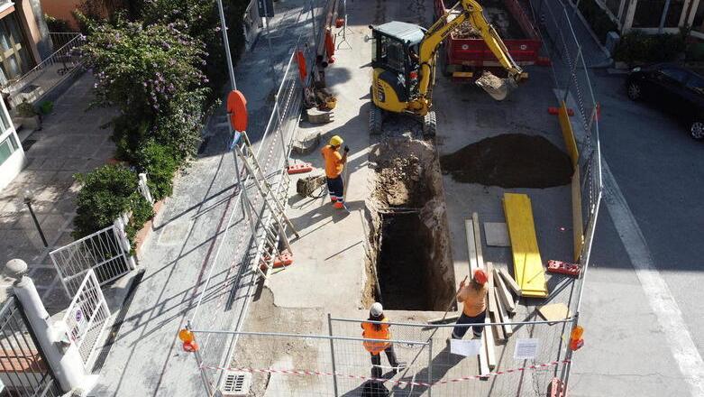 Un cantiere di Acque