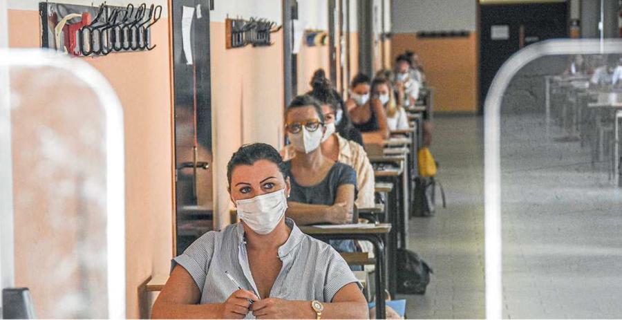 
	Nella foto di archivio, una prova di concorso a Grosseto (Agenzia Bf)

