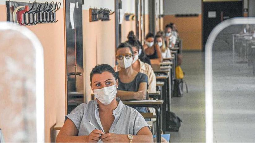 Nella foto di archivio, una prova di concorso a Grosseto (Agenzia Bf)