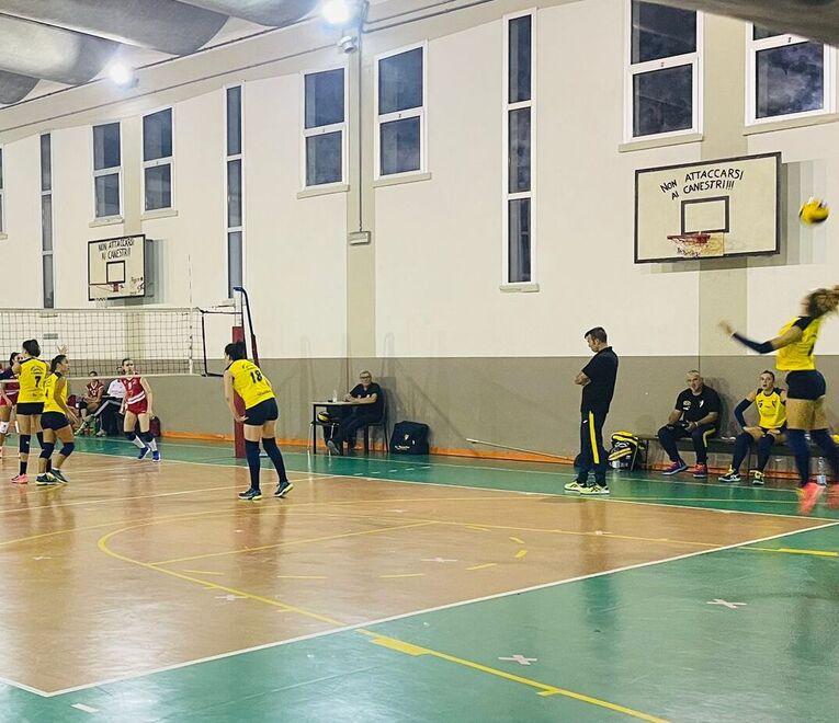 Un’azione di gioco della gara di sabato