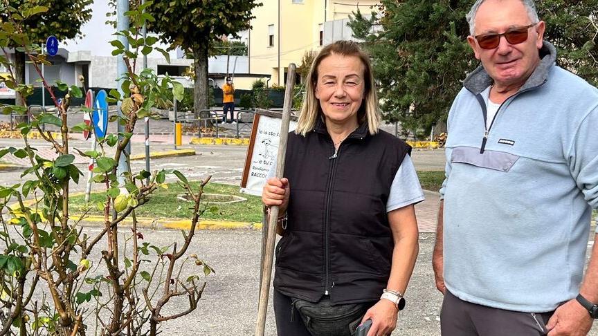 Carpi Le tre aiuole adottate da Milvia e Ottavio «Così rendiamo San Marino più bella»