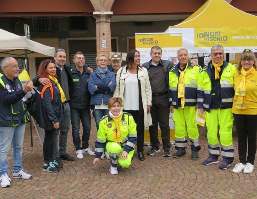 Carpi. La Protezione civile sbarca in piazza Martiri «Ecco come difendersi da terremoti e alluvioni» 