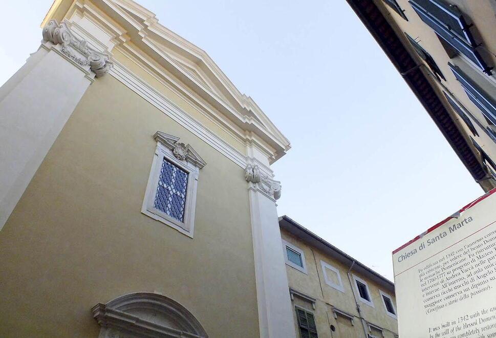 Chiesa di Santa Marta, al via i primi interventi al tetto