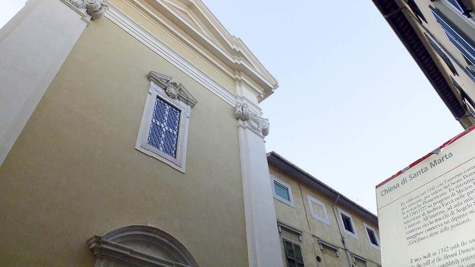 Chiesa di Santa Marta, al via i primi interventi al tetto