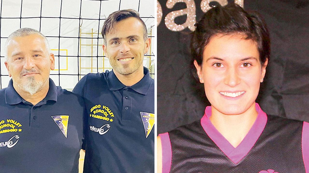 Da sinistra Stefano Spadoni e Diego Bernieri (Jenco), Dania Torriani (Oasi)