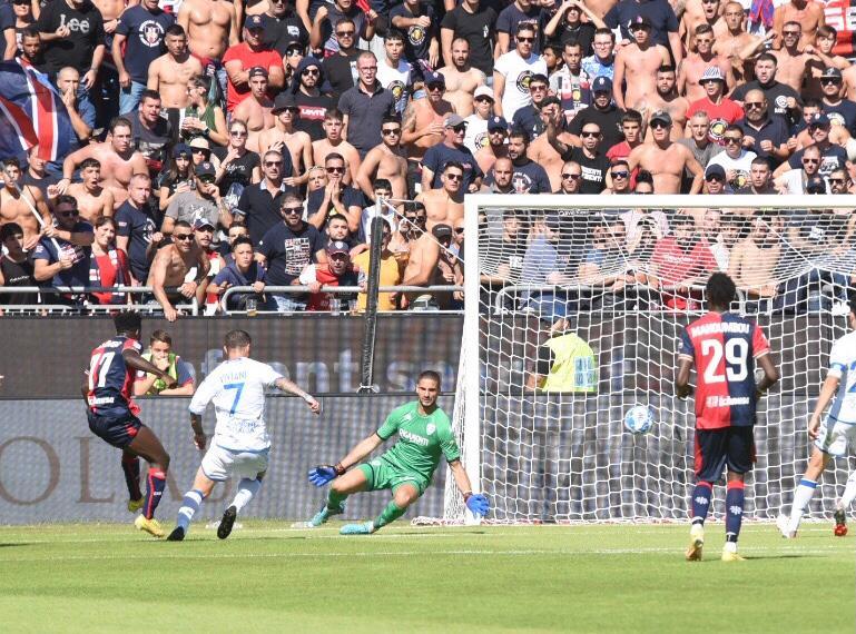 
	Luvumbo apre le marcature (foto mario rosas)

