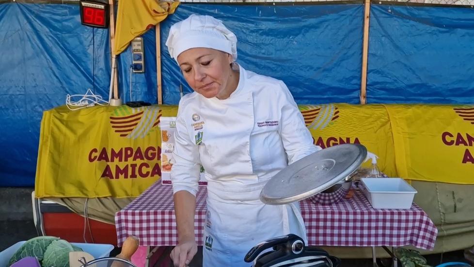 I sapori della nonna sul tavolo in piazza, «così si evitano gli sprechi con il cibo»