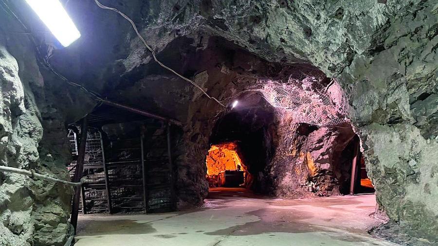 Le gallerie della miniera di Sos Enattos
