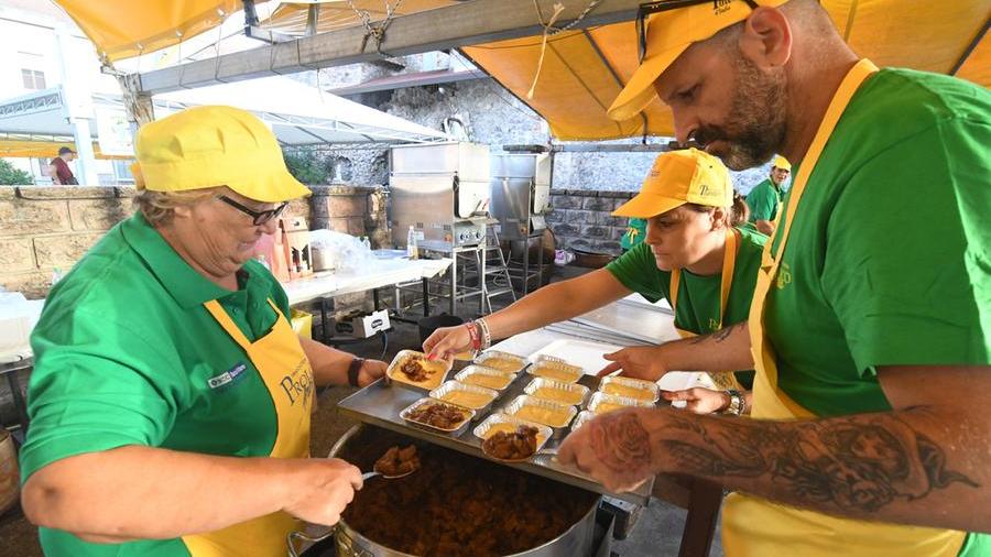 La preparazione della polenta 