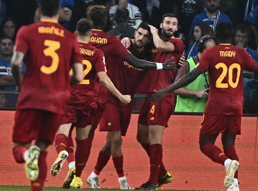 Alla Roma basta Pellegrini, Sampdoria sconfitta