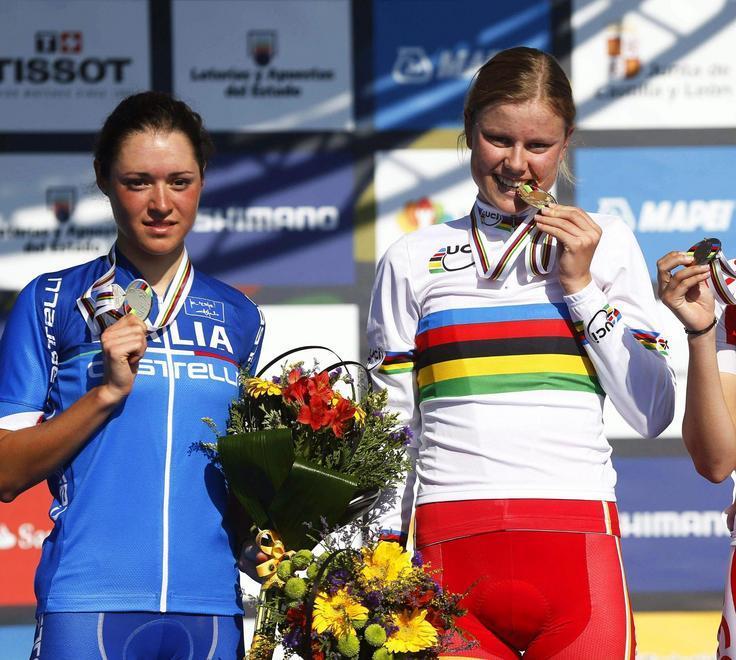 L’Italbici sale sul podio con la juniores Bertizzolo 