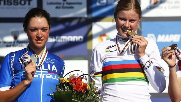 L’Italbici sale sul podio con la juniores Bertizzolo