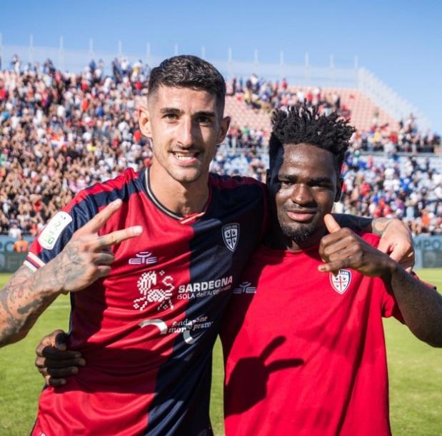 Deiola e Luvumbo, marcatori sabato contro il Brescia