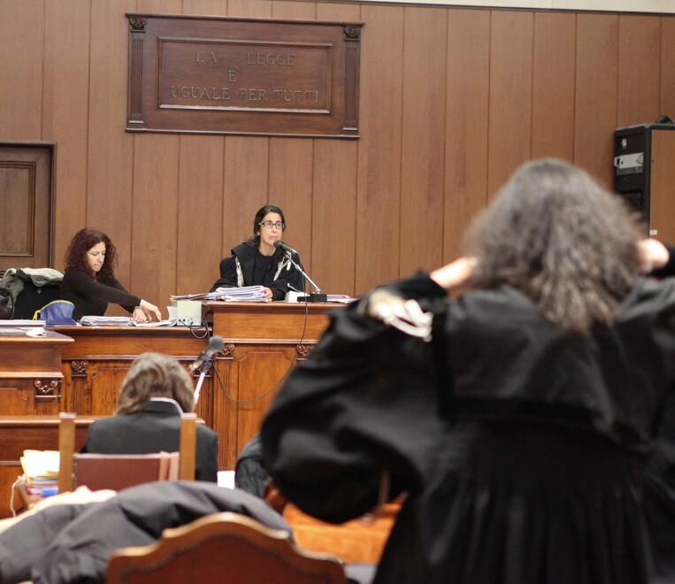 Nella foto d’archivio un’aula del tribunale di Firenze