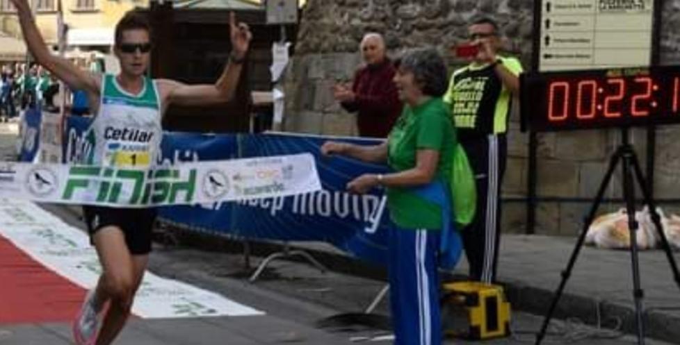 Alessio Terrasi taglia il traguardo a Castelnuovo