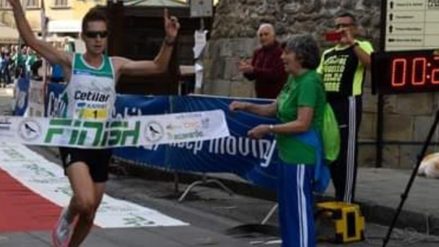 Alessio Terrasi taglia il traguardo a Castelnuovo