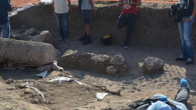 E sotto la terra ci può essere la scultura di un animale