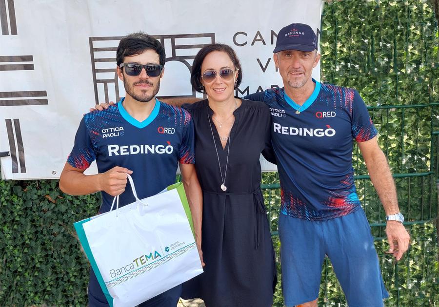 
	Lapremiazione di Valerio Massenzi, primo a sinistra

