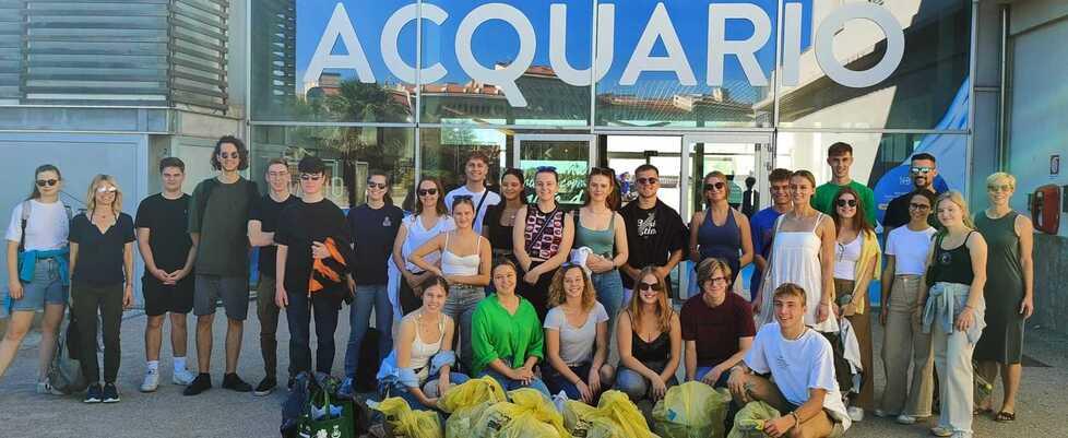 Analisi, visite e pulizia della spiaggia. All’Acquario di Livorno si insegna l’ambiente