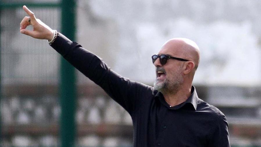 Massimiliano Canzi, allenatore del Pontedera