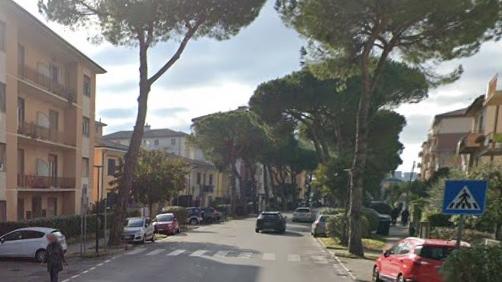 Via dell'Aeroporto: qui è avvenuto l'incidente