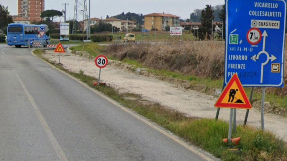 Finalmente viene allargato il rettilineo degli incidenti a Guasticce