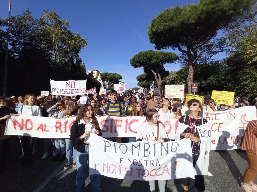 
	Il corteo (foto Paolo Barlettani)

