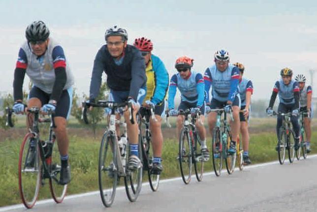 Tappa della «Gran fondo dei trapiantati»